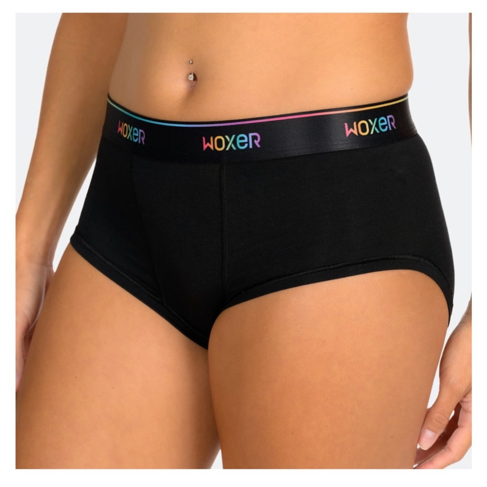 WOXER Classic Pride 3.0 Brief, Black, new, Size: Medium